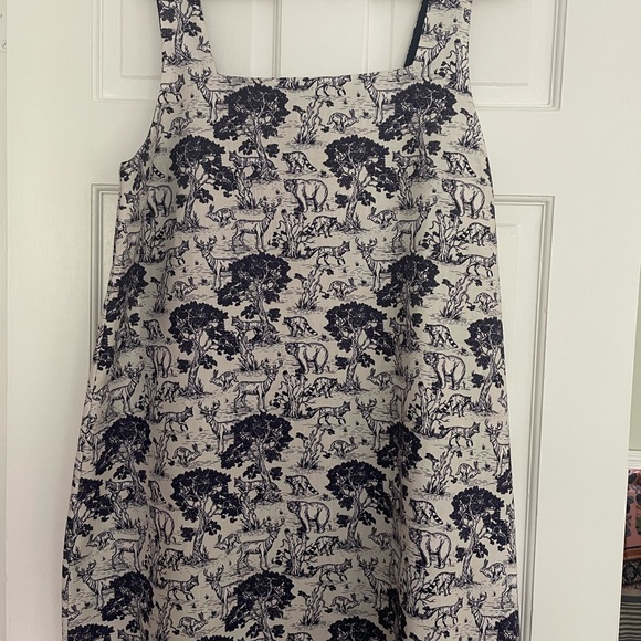 Tuckernuck/ Hyacinth House Safari Toile Dress - XL - Picture 2 of 5
